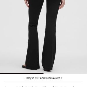 lululemon athletica Black Flare Leggings